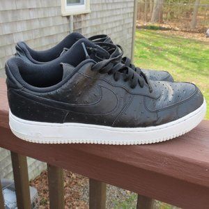 NIKE AIR FORCE 1 BLACK - SIZE 12